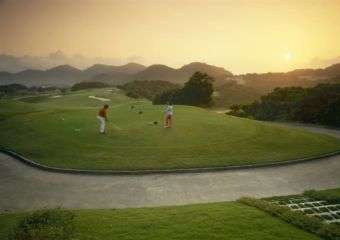8th hole of the Macau golf and country club