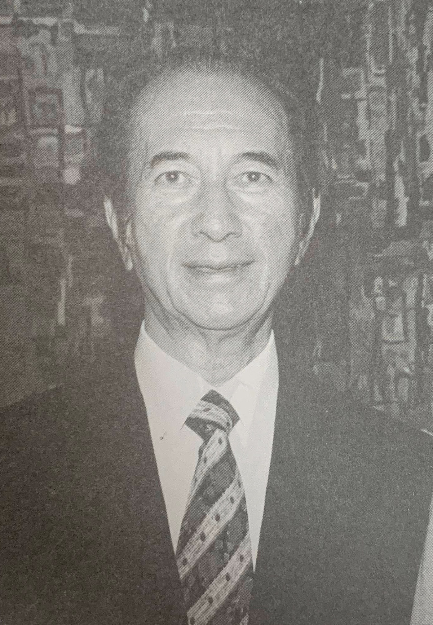 Stanley Ho Black and White Portrait Photo