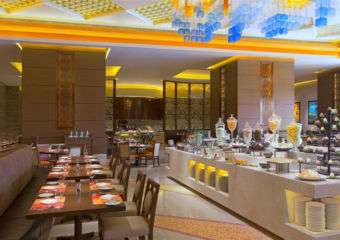 Dining room at one of tFeast International Buffet at Sheraton Grand Macao, Cotai Strip