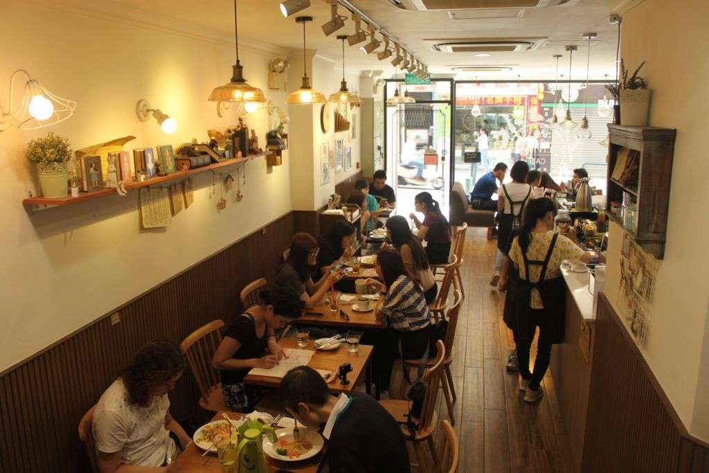 The Joy of Living Cafe interior inddor