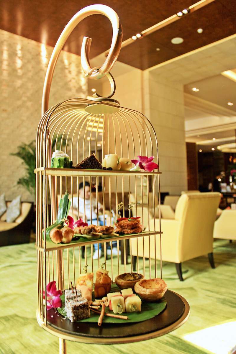 A Birdcage Afternoon Tea Set at Banyan Tree Macau