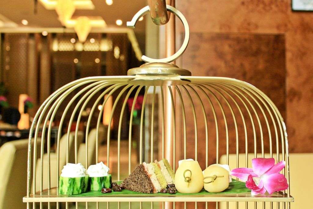 A Birdcage Afternoon Tea Set at Banyan Tree Macau