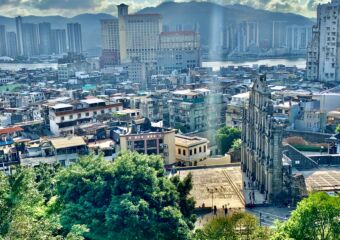 Ruins of St Paul from Mount Fortress Upstairs Macau Lifestyle