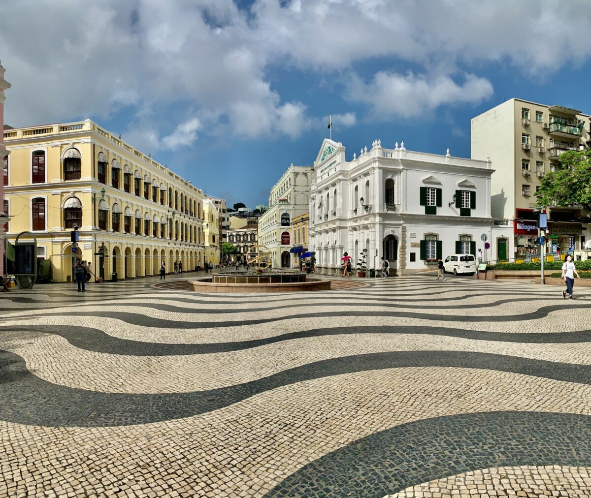 Senado square getting around Macau with kids