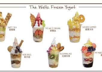 The Waltz Yogurt menu