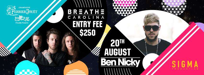 Club Cubic presents Breathe Carolina & Ben Nicky