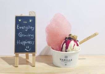 Vanille cotton candy