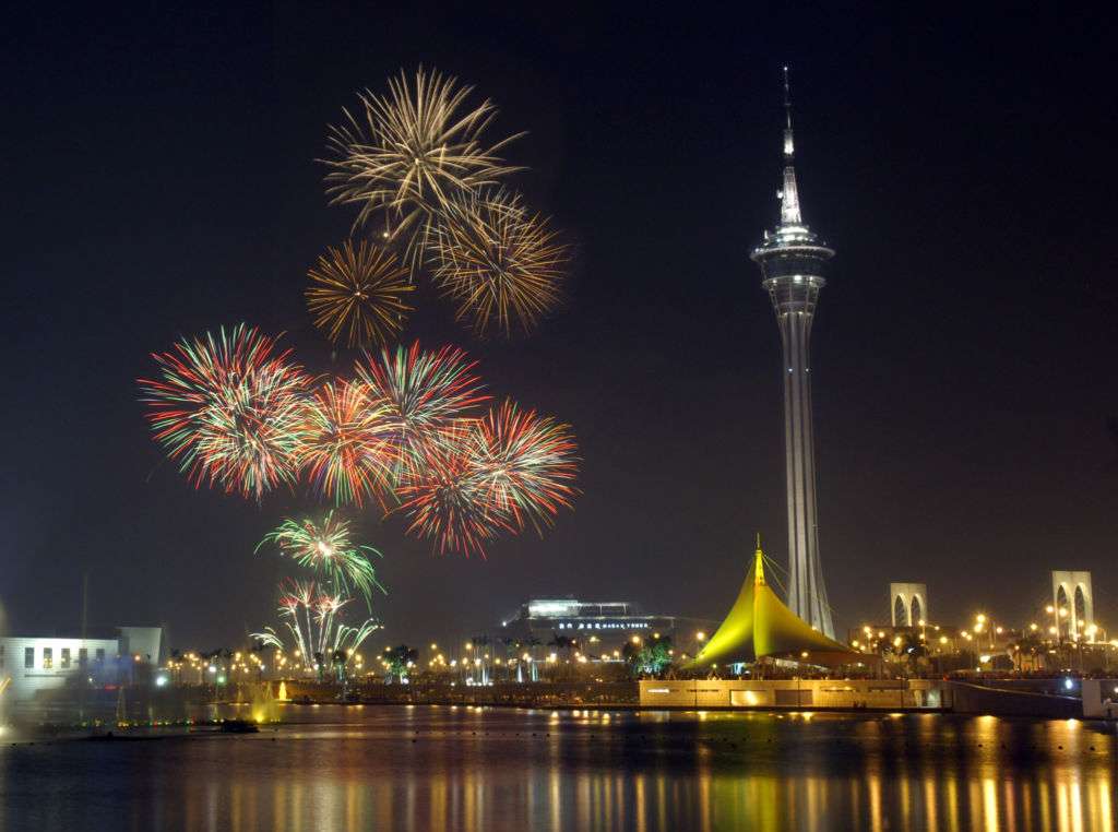 Chinese New Year Fireworks Display” show lights up the sky above the sea  overlooked by Macau Tower, celebrating the beginning of the Year of the  Rabbit. – Macao SAR Government Portal