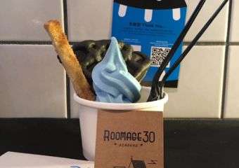Roomage 30 waffle ice cream