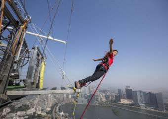 AJ Hackett Macau Tower bungy jump