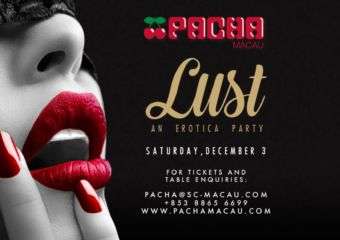 Lust, An Erotica Party at Pacha Macau