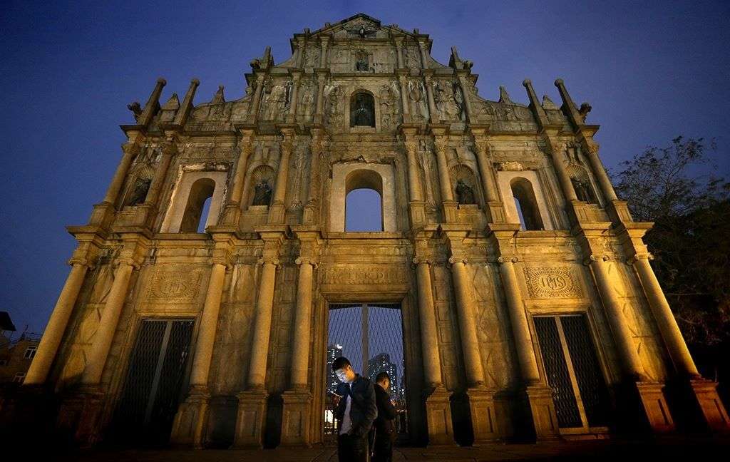 Ruins of St. Paul facade