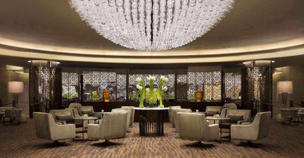 The Lounge at JW Marriott interior