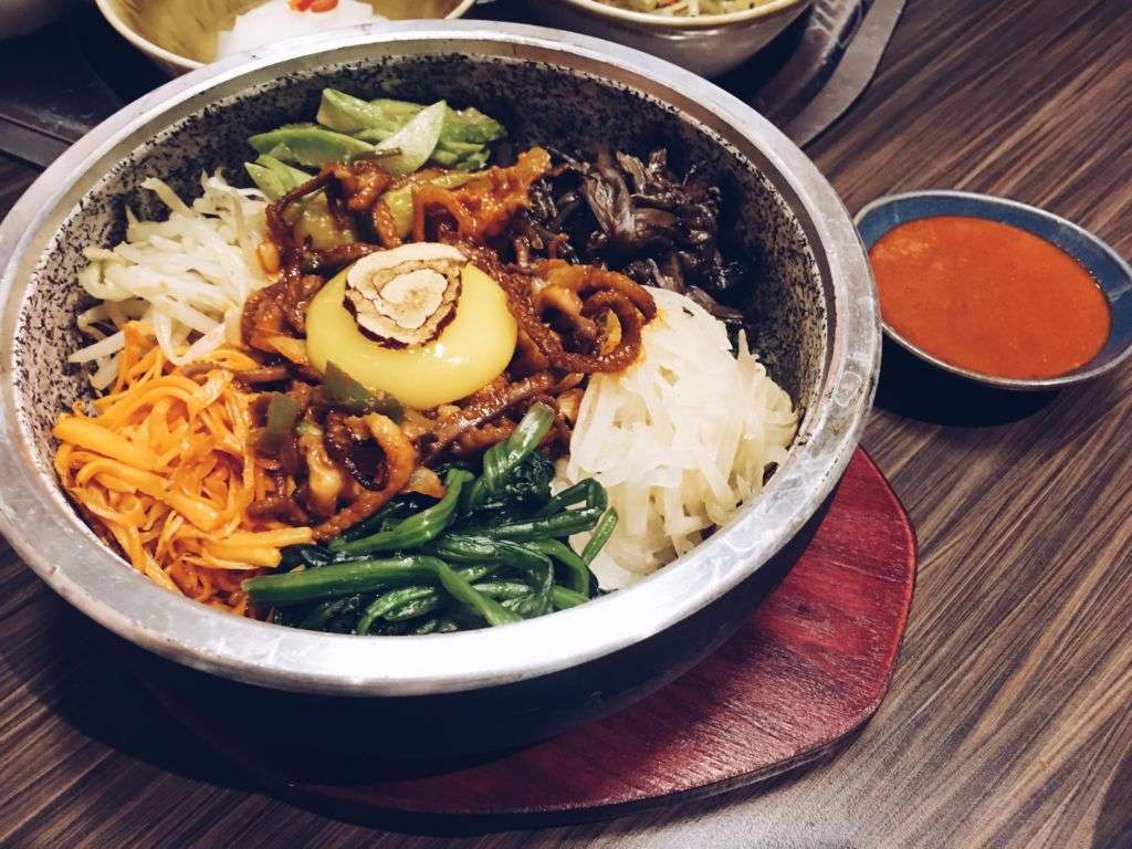 A spicy Korean octopus dish