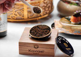 Cinnebar Wynn Macau Caviar Shot