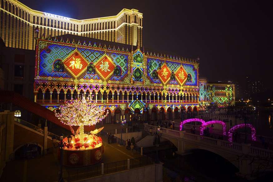 Venetian CNY 3D Mapping Show 3