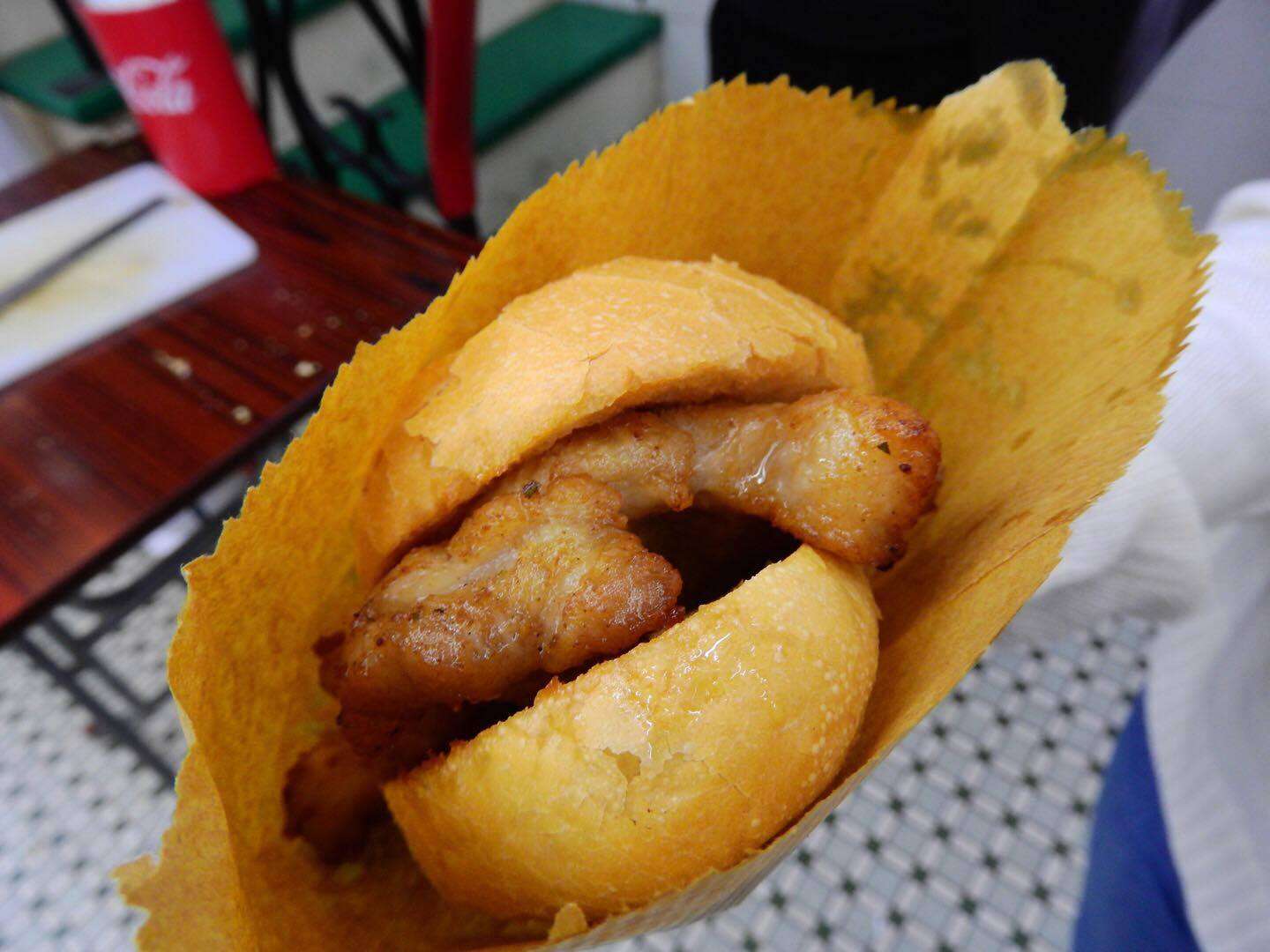 tai lei lok kei pork chop bun