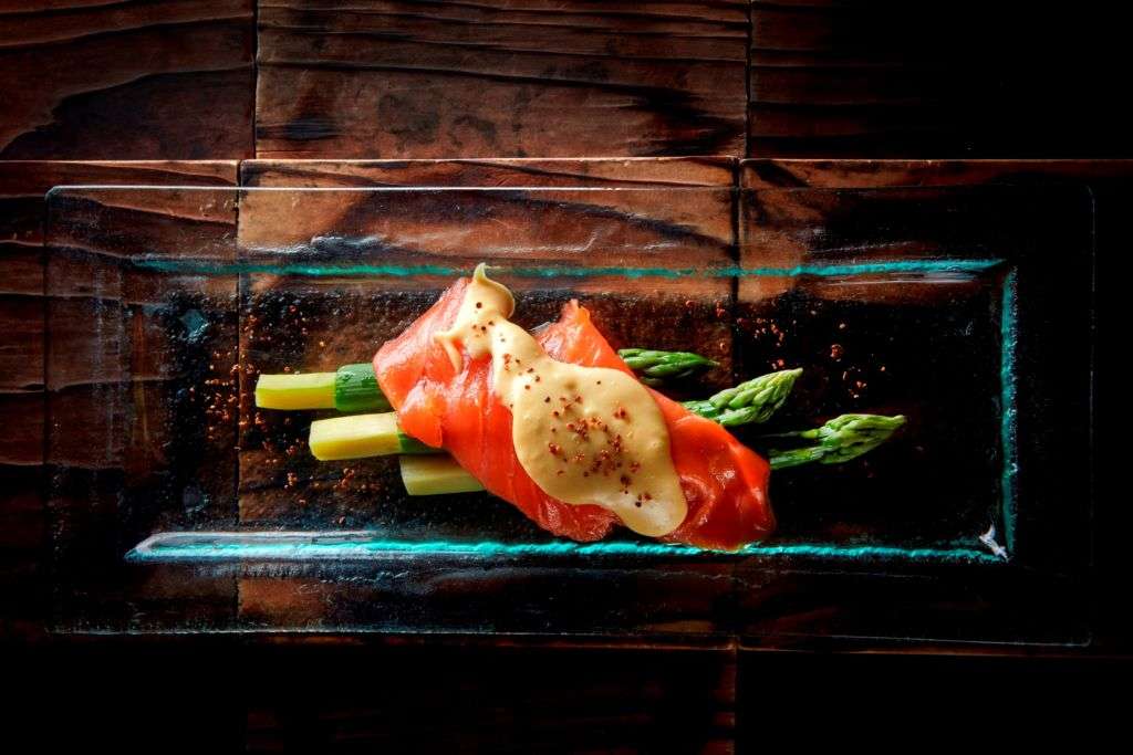 Asparagus promotion at Terracer restaurant