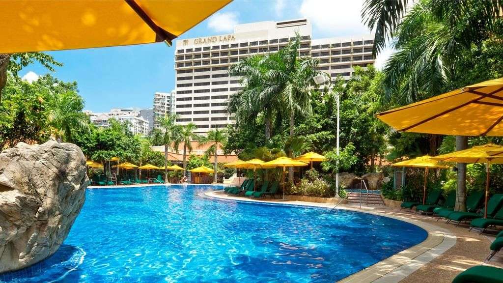 Swimming pool at Grand Lapa