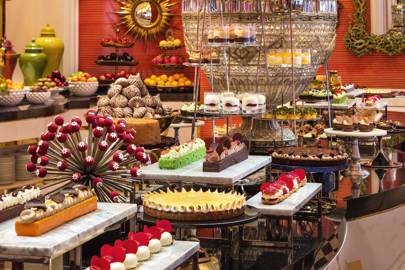 Pastry station at Café Fontana Wynn Palace