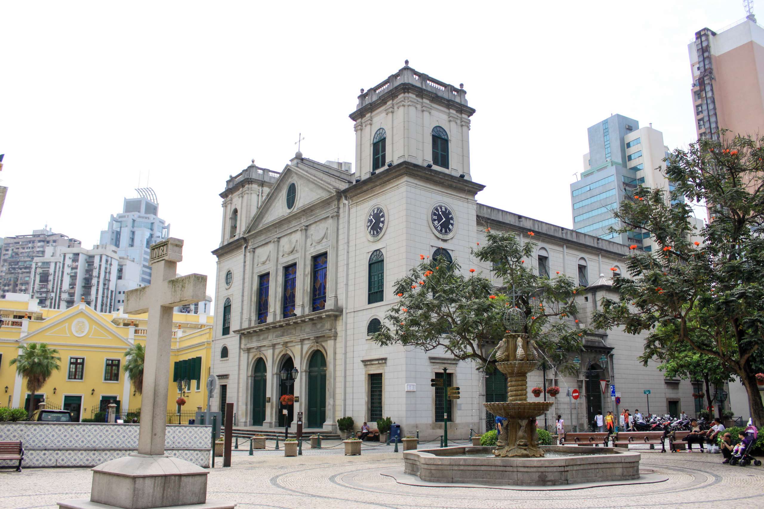 Cathedral Cultural Spot Visit Macau