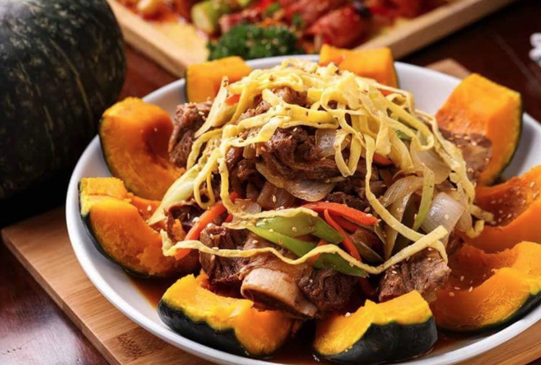 Kims Korea Cafe Macau Pumpkin Dish.jpg