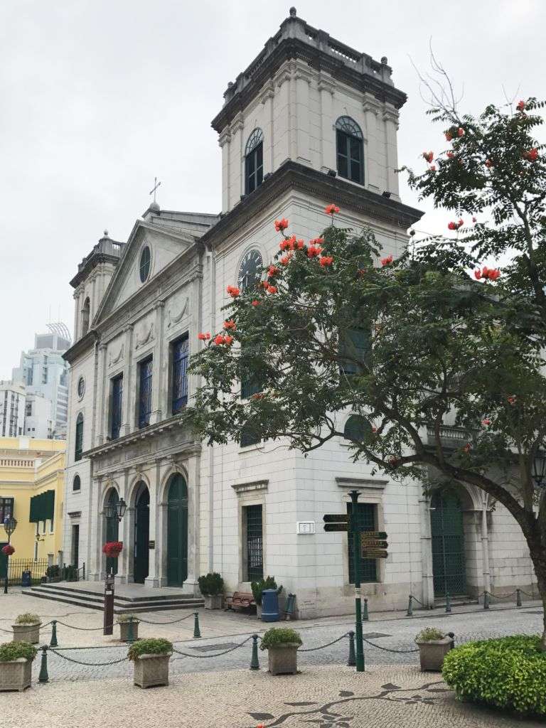 Macau cathedral building