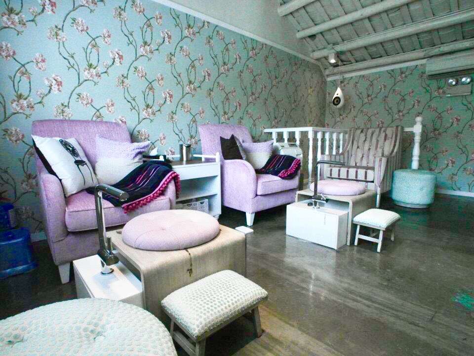 Interior shot of Nail haven 