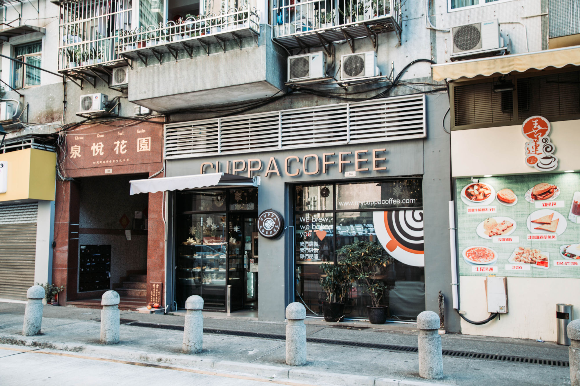 Cuppa Coffee Front Door Macau Lifestyle