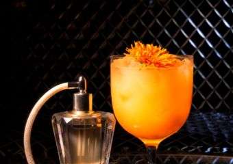 The Ritz Carlton Bar and Lounge Orange Drink