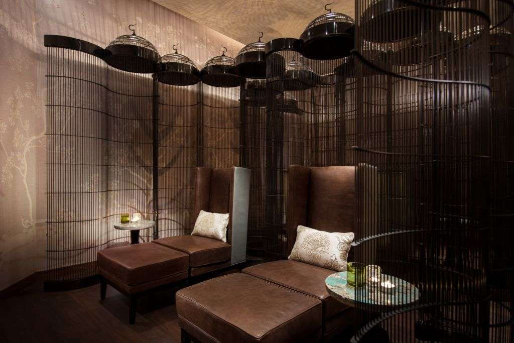 Spa beds at The Ritz-Carlton in Macau