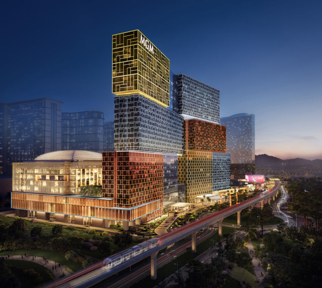 Structure of MGM Cotai