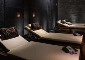Beds at Banyan Tree spa in Macau