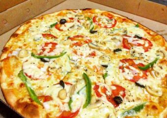 Giro Pizza veggie delight