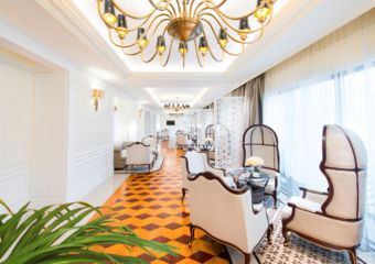 Lounge on Eight and the Legend Palace Hotel in Macau