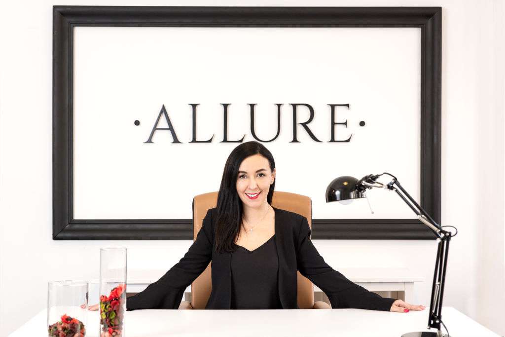 Allure's Maria Garcia at her office