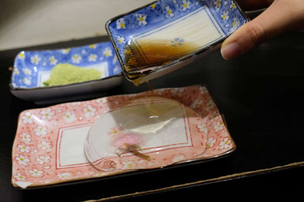A dessert dish from Oden Studio in Macau.