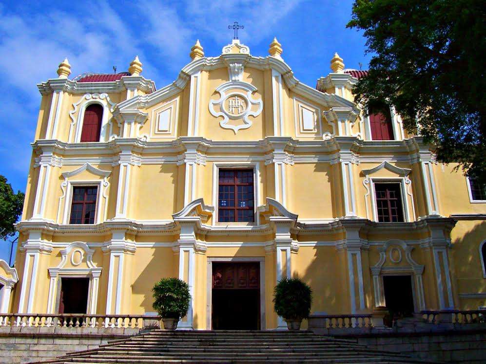 St. Joseph's Seminary and Church's facade