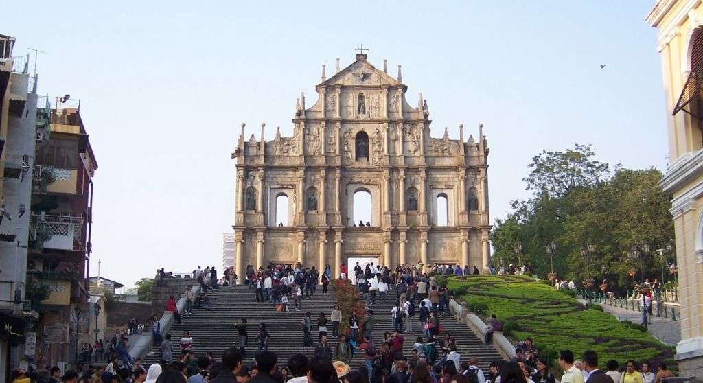 ruins of st paul