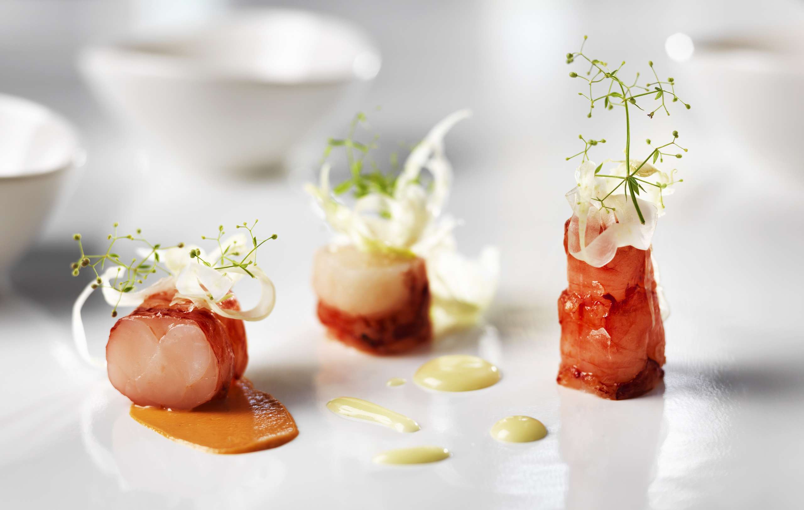 dish by Chef Rolf Fliegauf