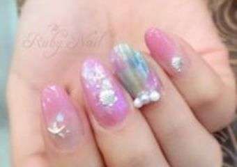 Ruby Nail nails ppink