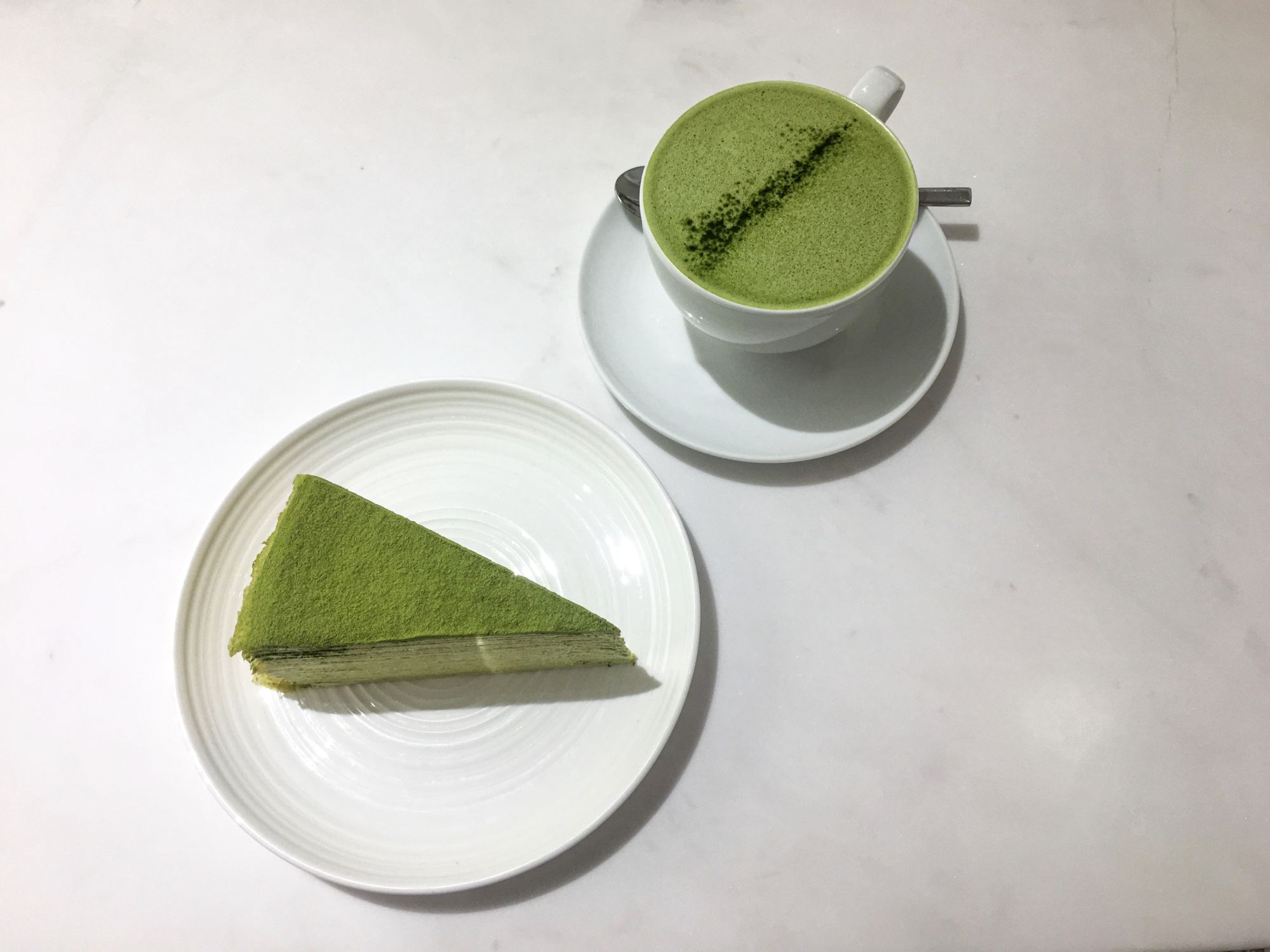 lady m matcha cake latte best places to get your matcha fix