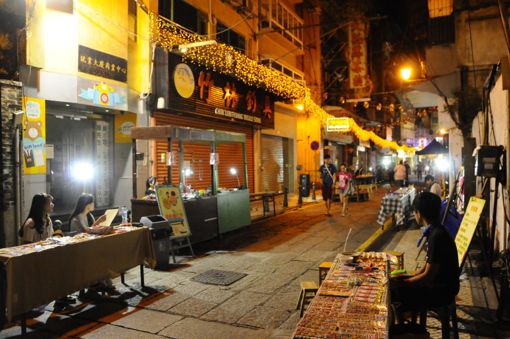 Night market in Macau