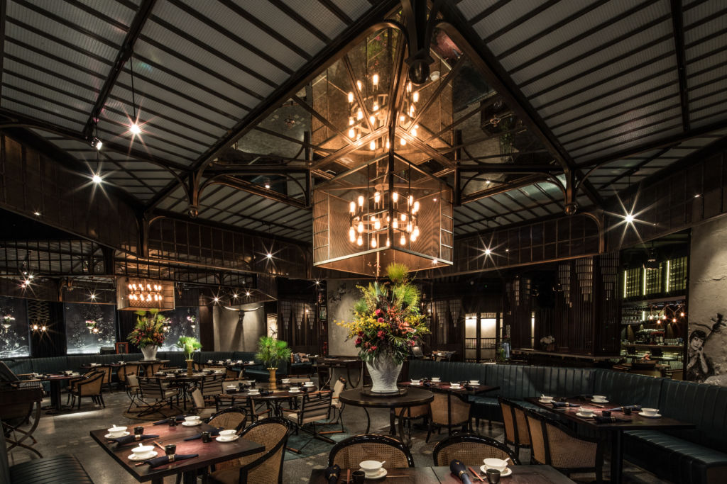 Hong Kong's MOTT 32's dining room