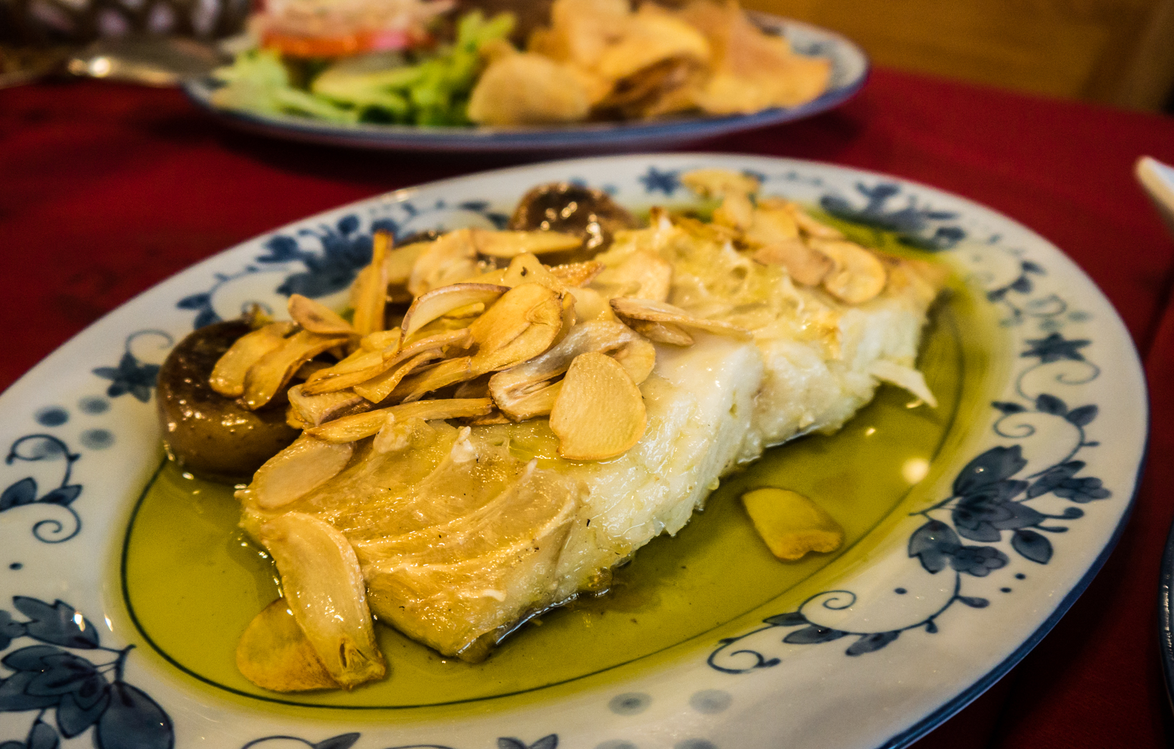 bacalhau dish at Manuel Cozinha Portuguesa