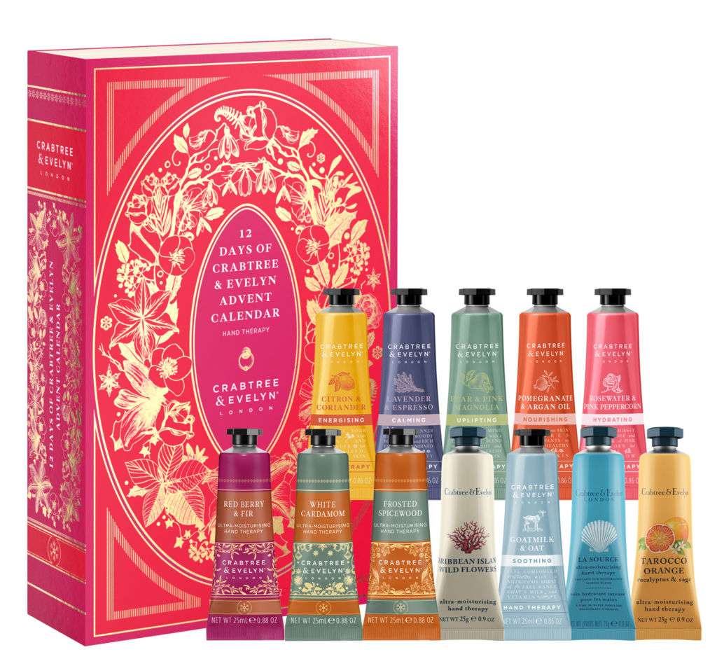 An Advent calendar from Crabtree & Evelyn