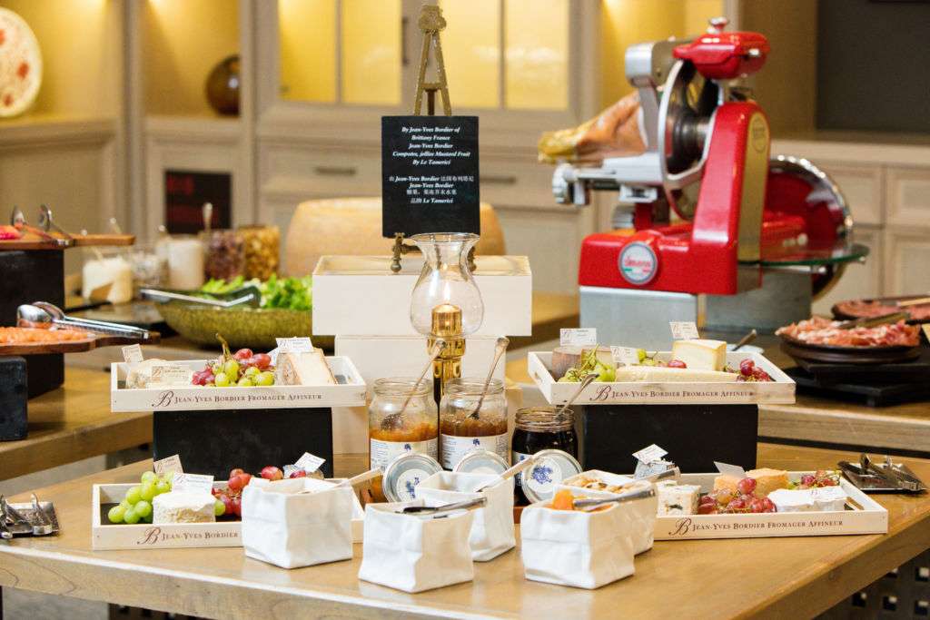 Breakfast buffet at The St. Regis Macao.