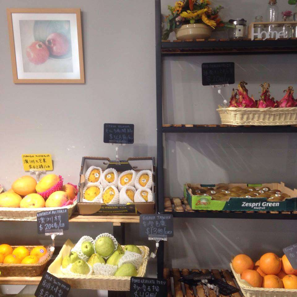 A selection of fruit for sale.