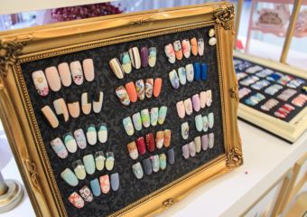 display of various nail styles