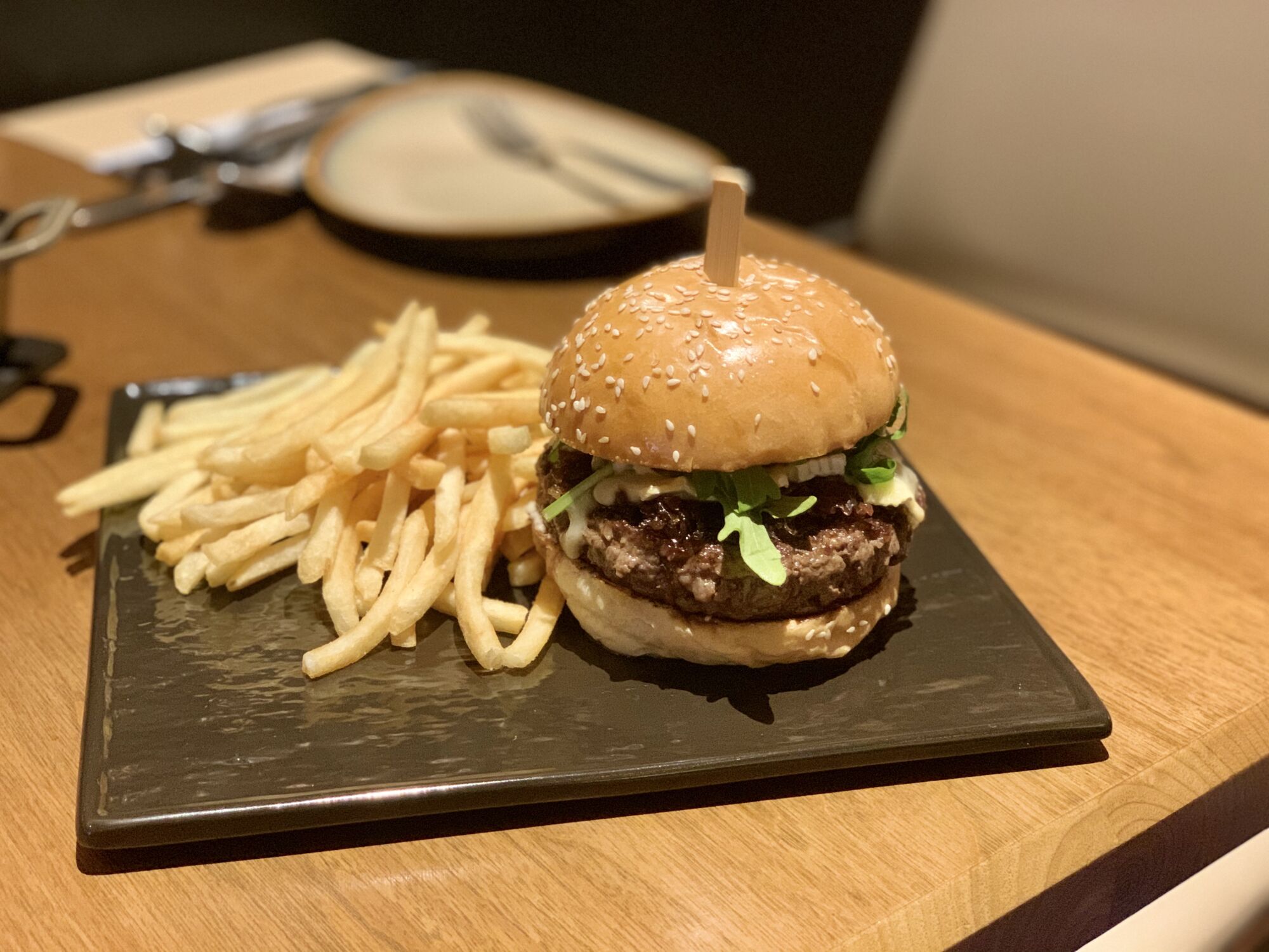 Coast Burger with Blurred Background Macau Lifestyle